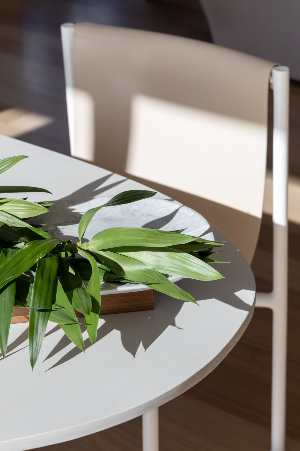 Detalhe da mesa de jantar